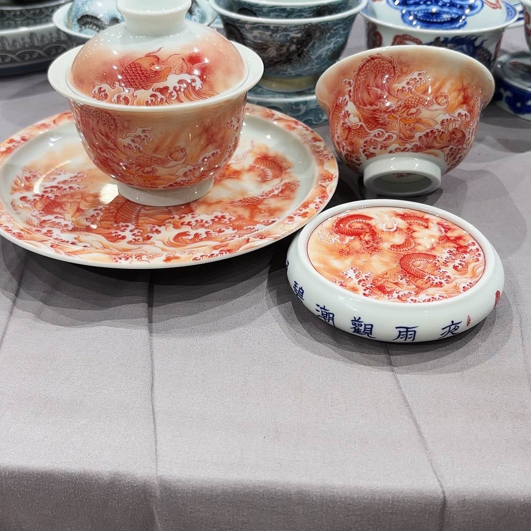 瓷片景德镇瓷器展和