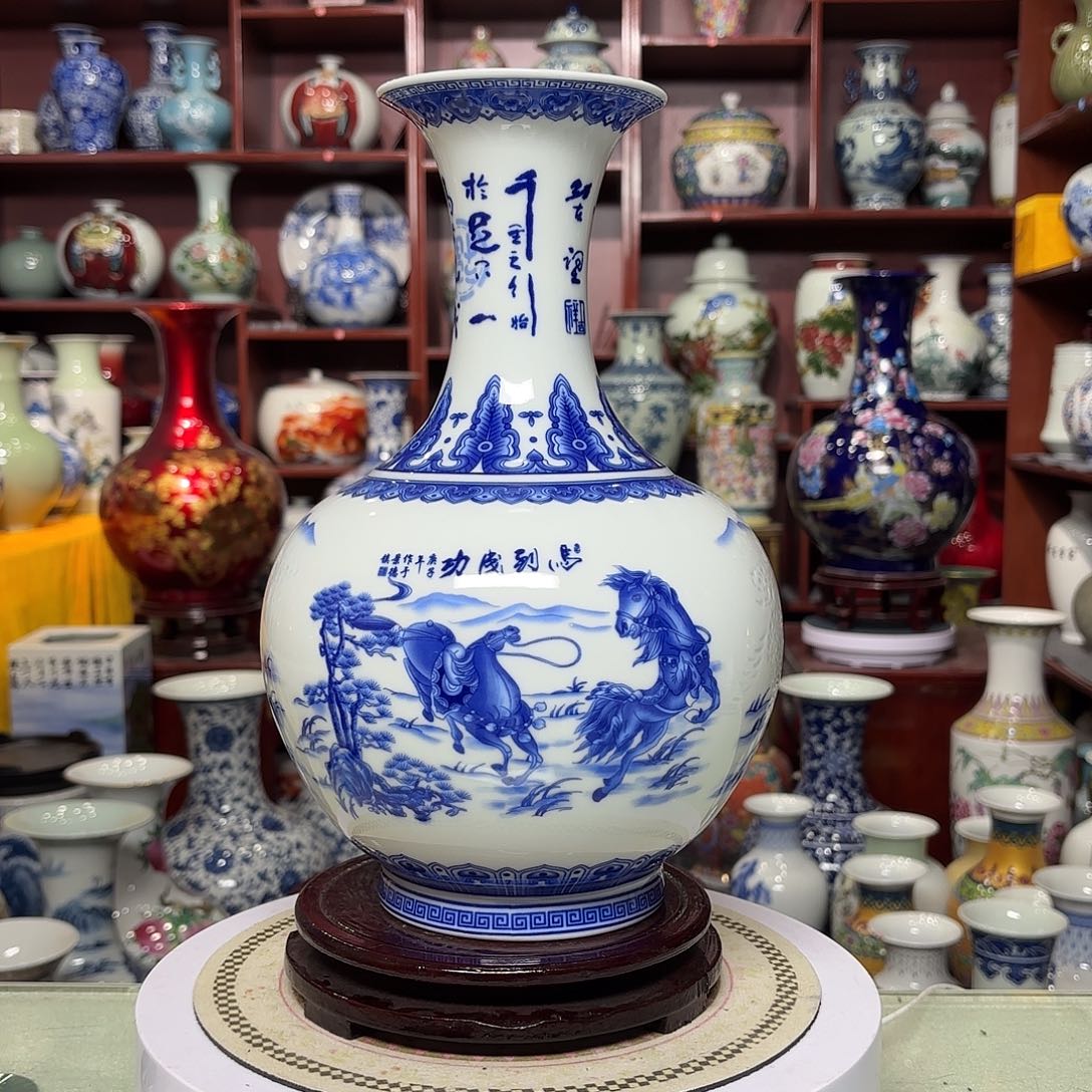 陶摆件高度32厘米宽20厘米