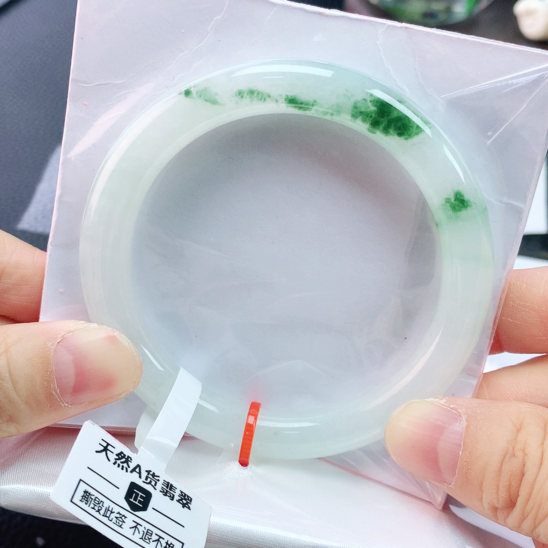 未镶嵌手镯翡翠54圆