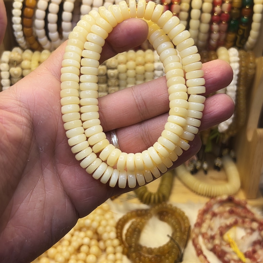 桃核把件1.0驼骨药片108