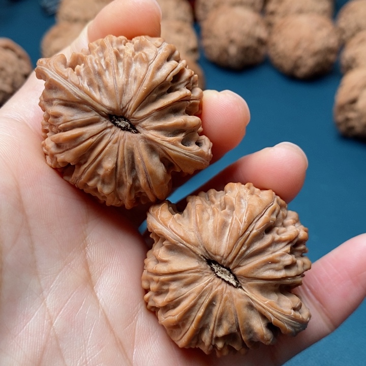 文玩核桃把件42磨盘