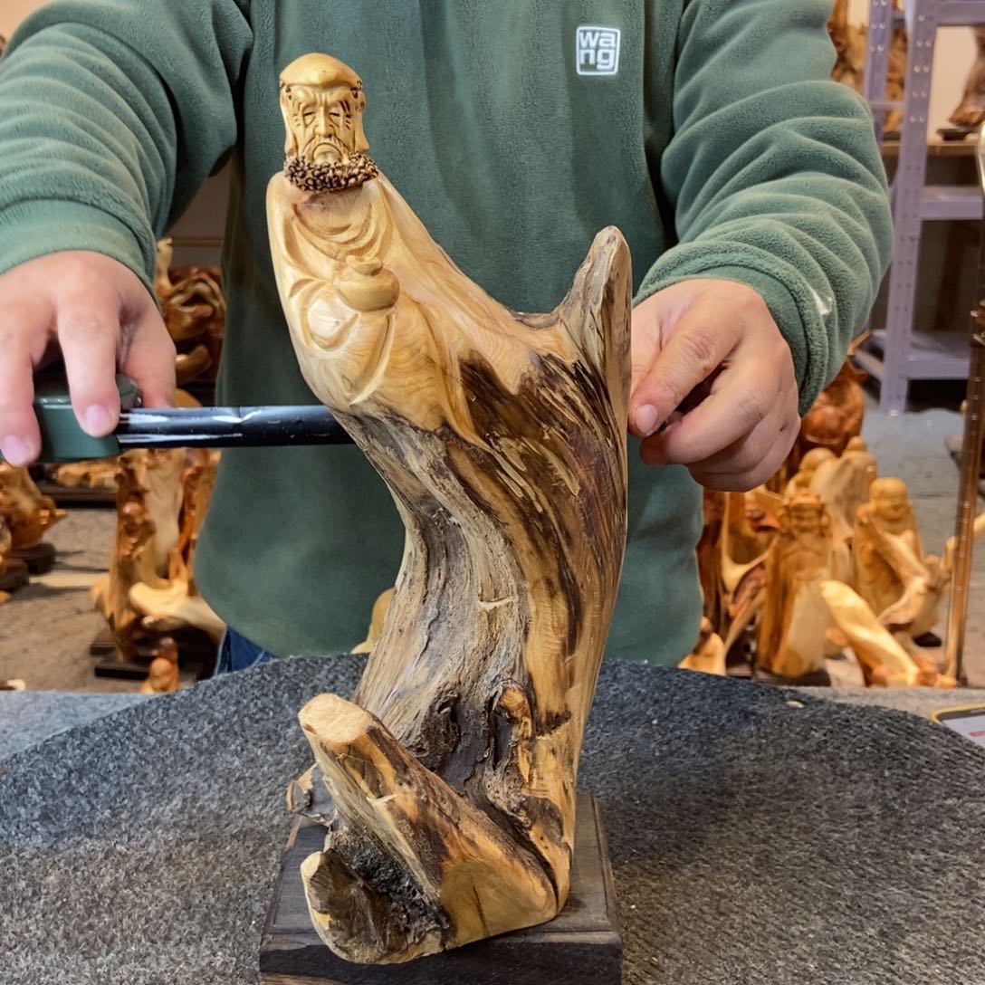 柏木（崖柏）太行崖柏根雕摆件