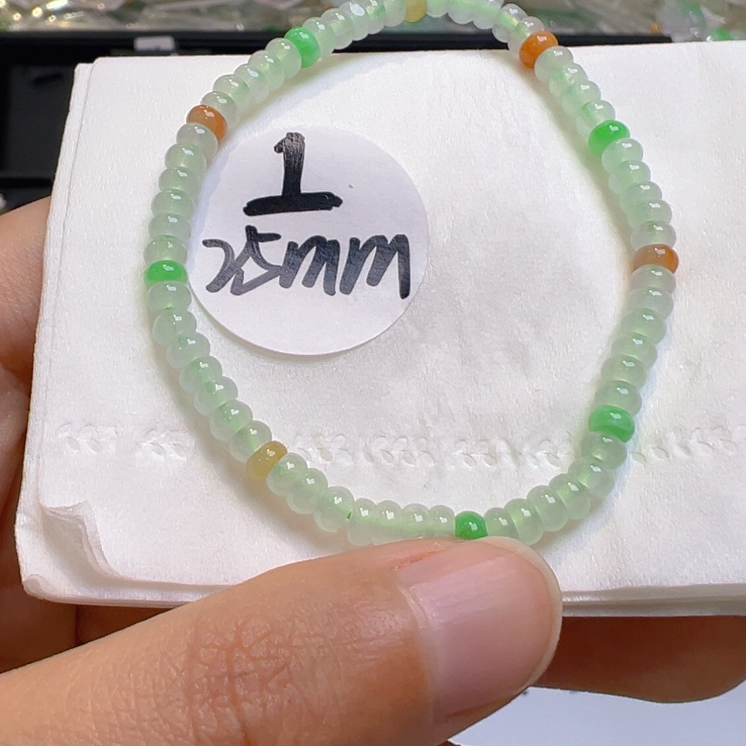 翡翠未镶嵌手链翡翠