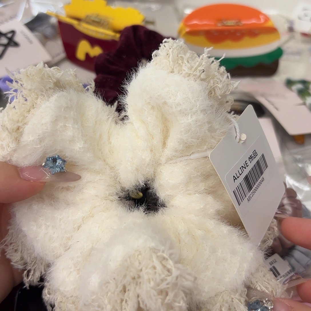 皮质铁合金发饰发夹