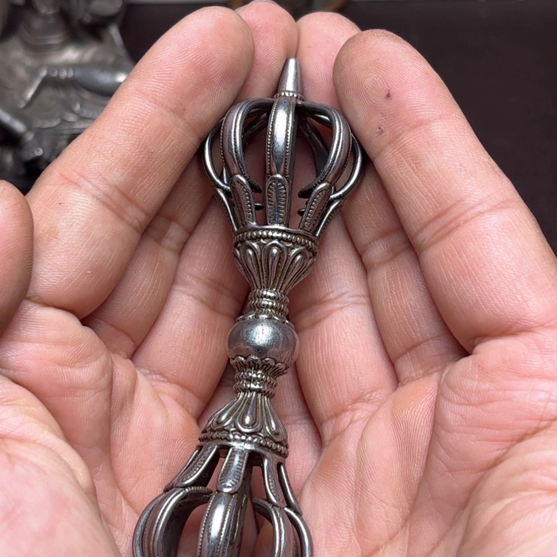 铜星月菩提挂件菩提