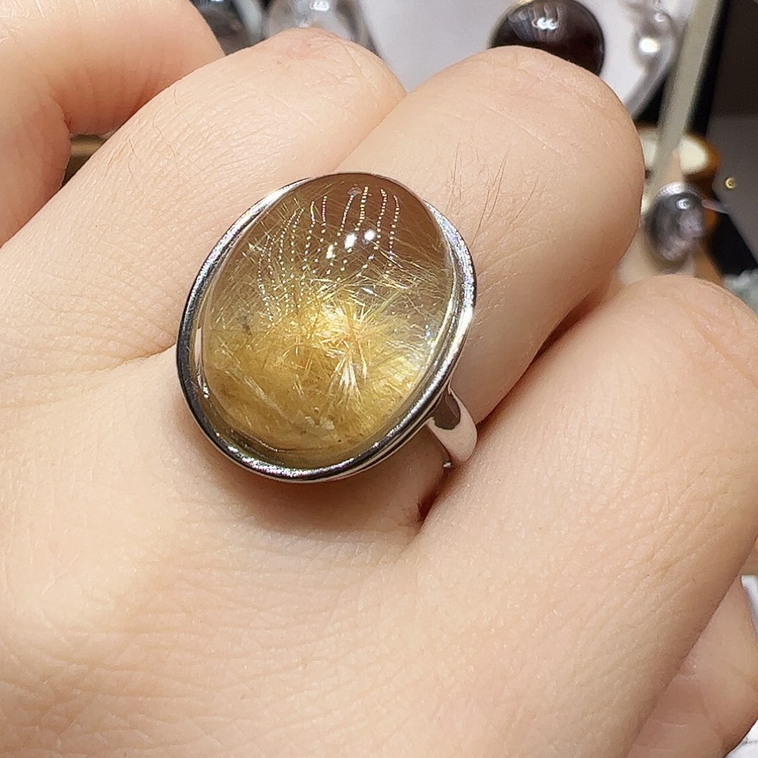 珠宝半成品水晶银S925镶嵌