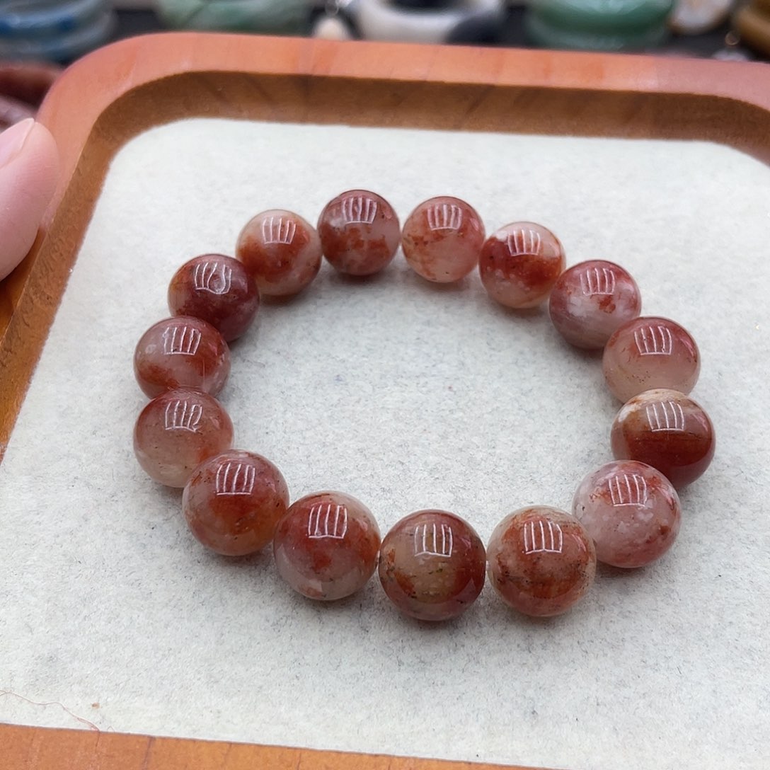 石英质玉圈口齐全银S925镀金镶嵌