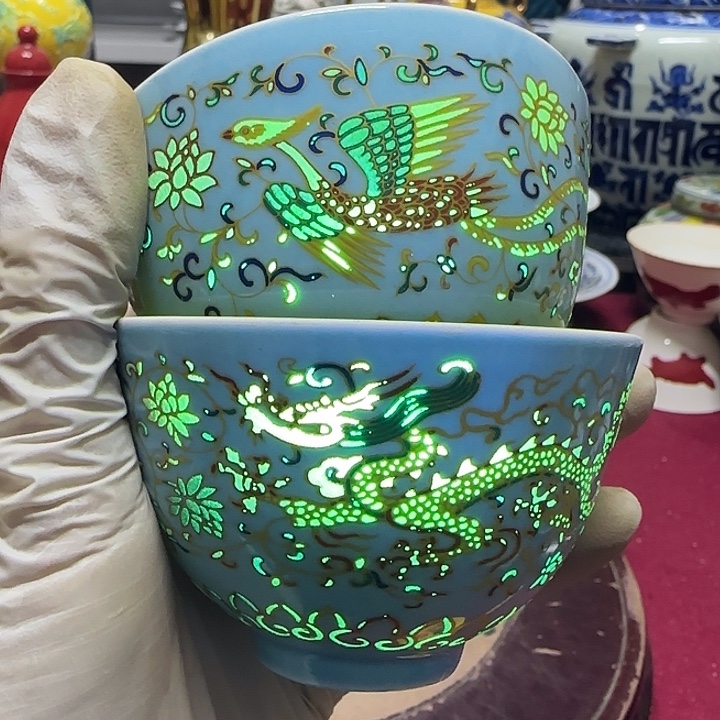 摆件工艺品瓷片装饰