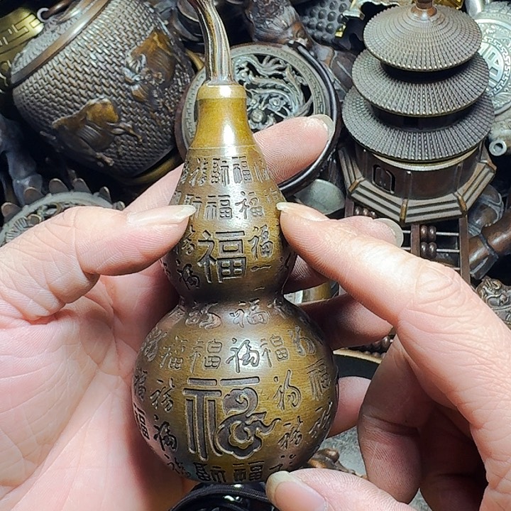 铜器摆件收收藏藏藏