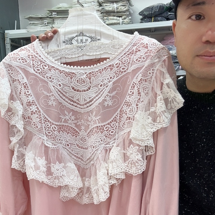 三醋酯纤维宫廷风家居服