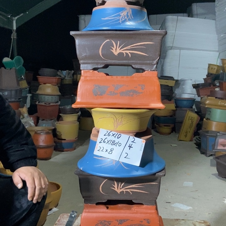 紫砂花盆紫砂紫砂