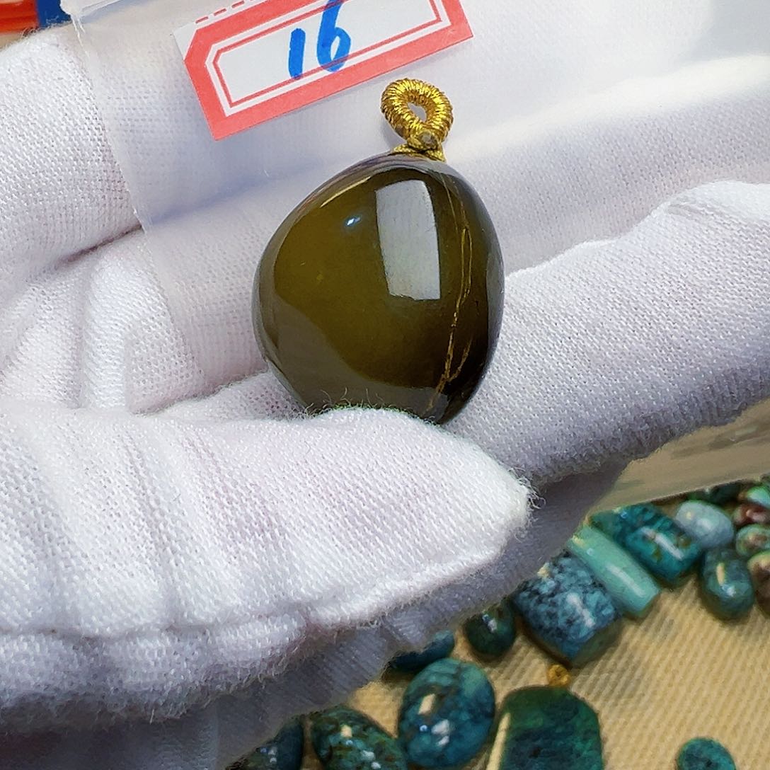 绿松石珠宝奇石未镶嵌