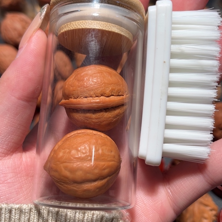 財***.把件文玩核桃光头强