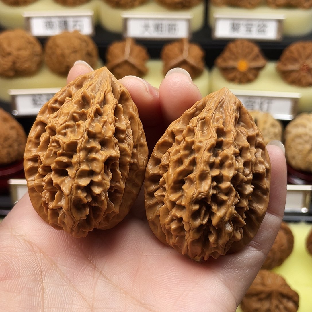 文玩核桃把件招财鼠38尺624