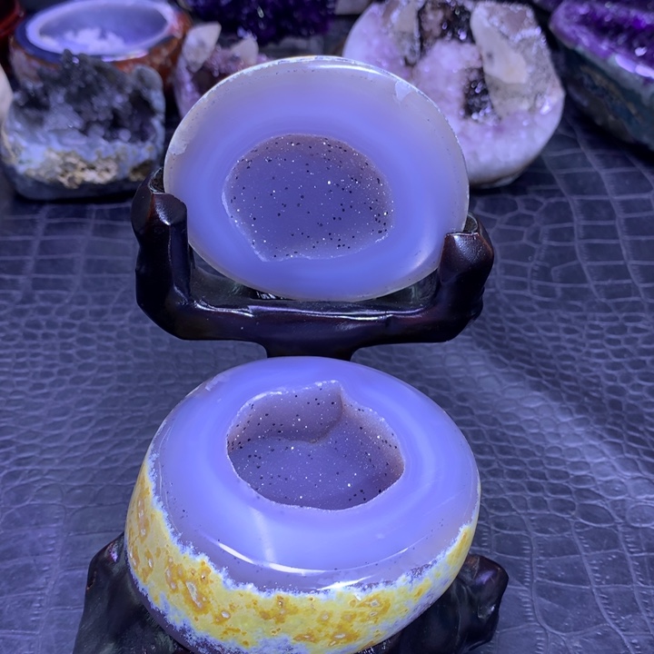 水晶福利星空聚宝盆未镶嵌