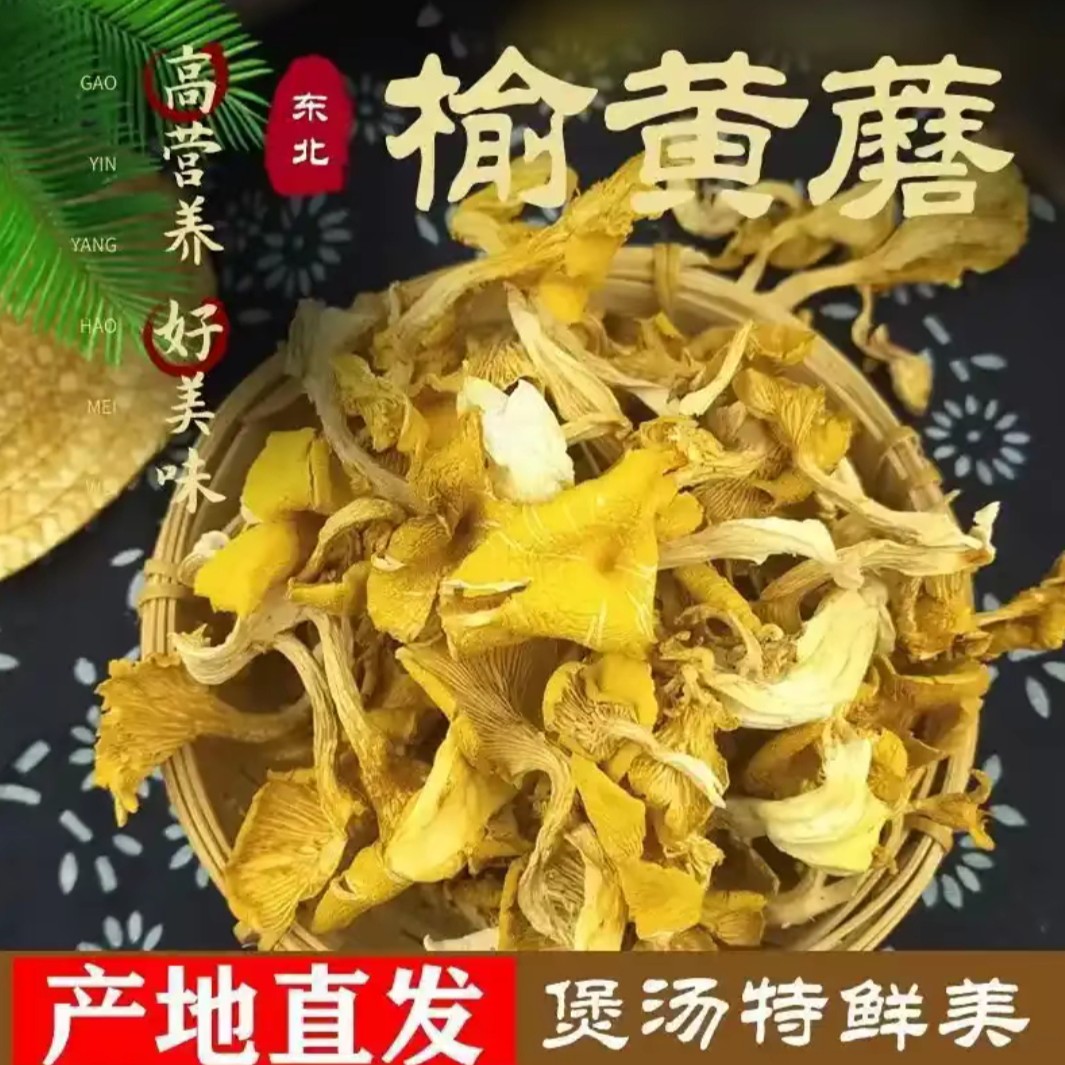 东北农家榆黄蘑250克包邮