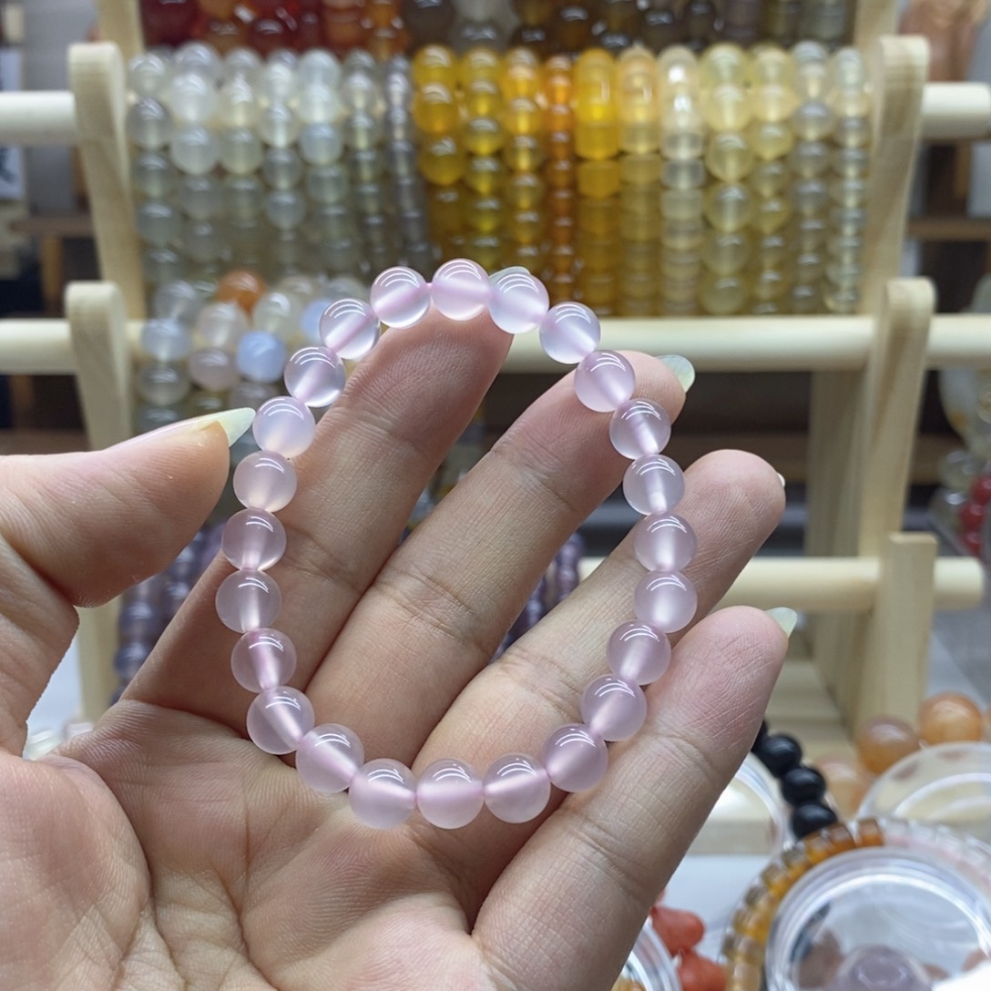 玛瑙/玉髓未镶嵌手链