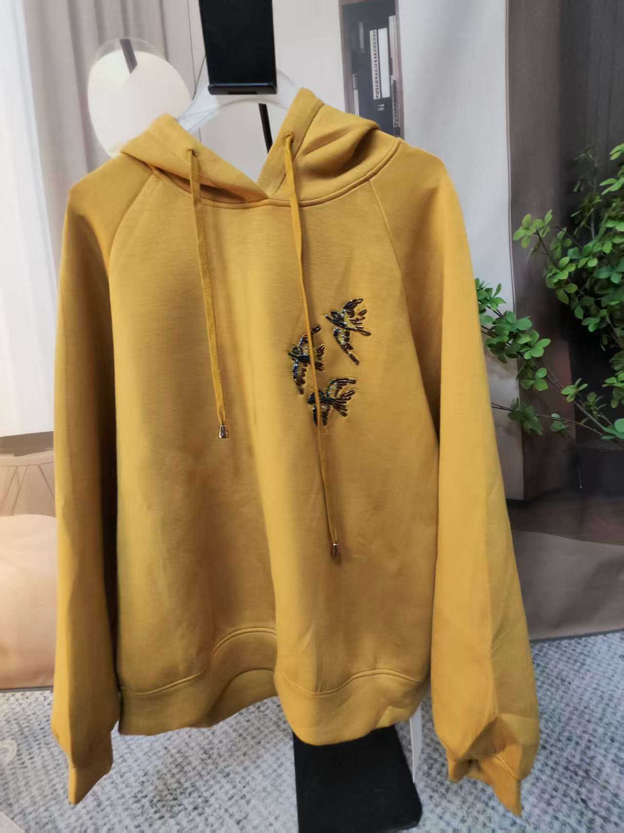 伴月伊人福利款连帽卫衣9931