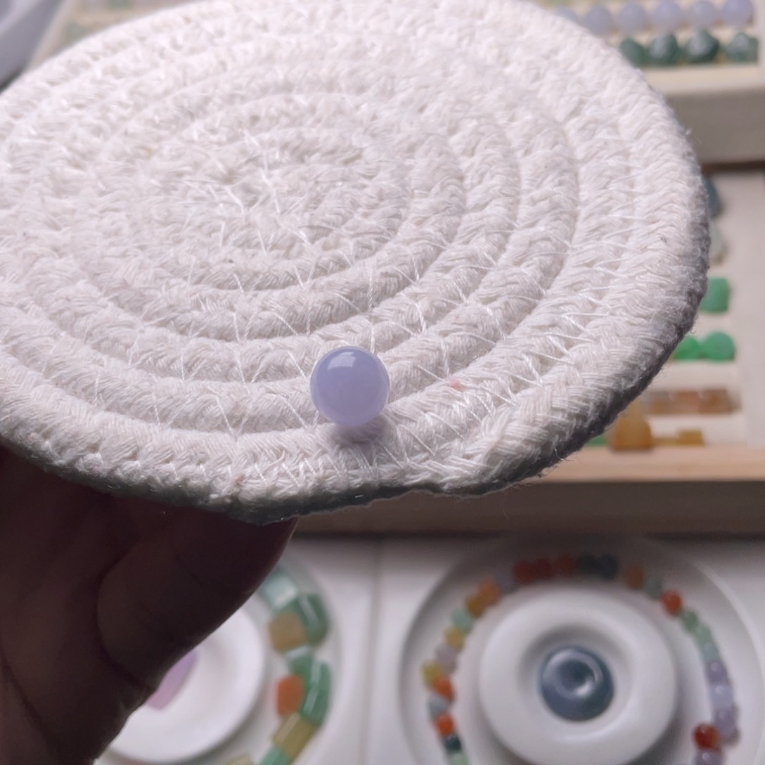 未镶嵌手链翡翠卡9.2紫蓝色