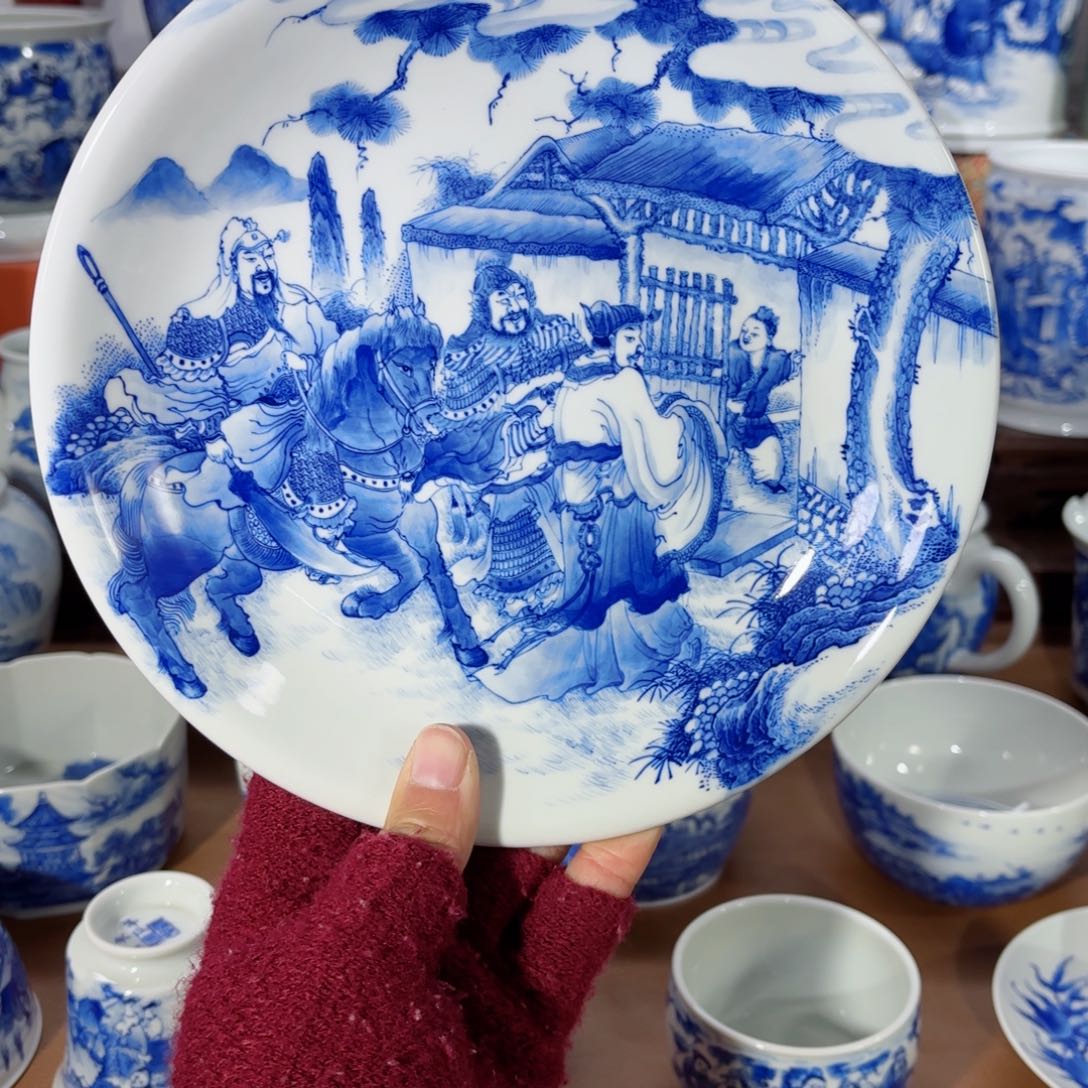 杯全手工全手绘陶瓷