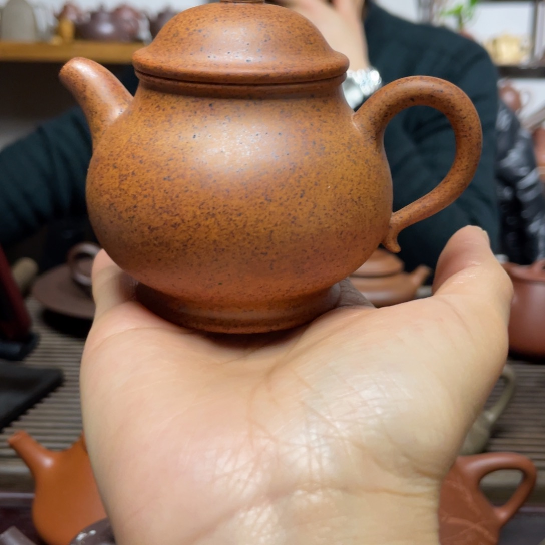 紫砂茶壶夫*高温烧潘壶150CC