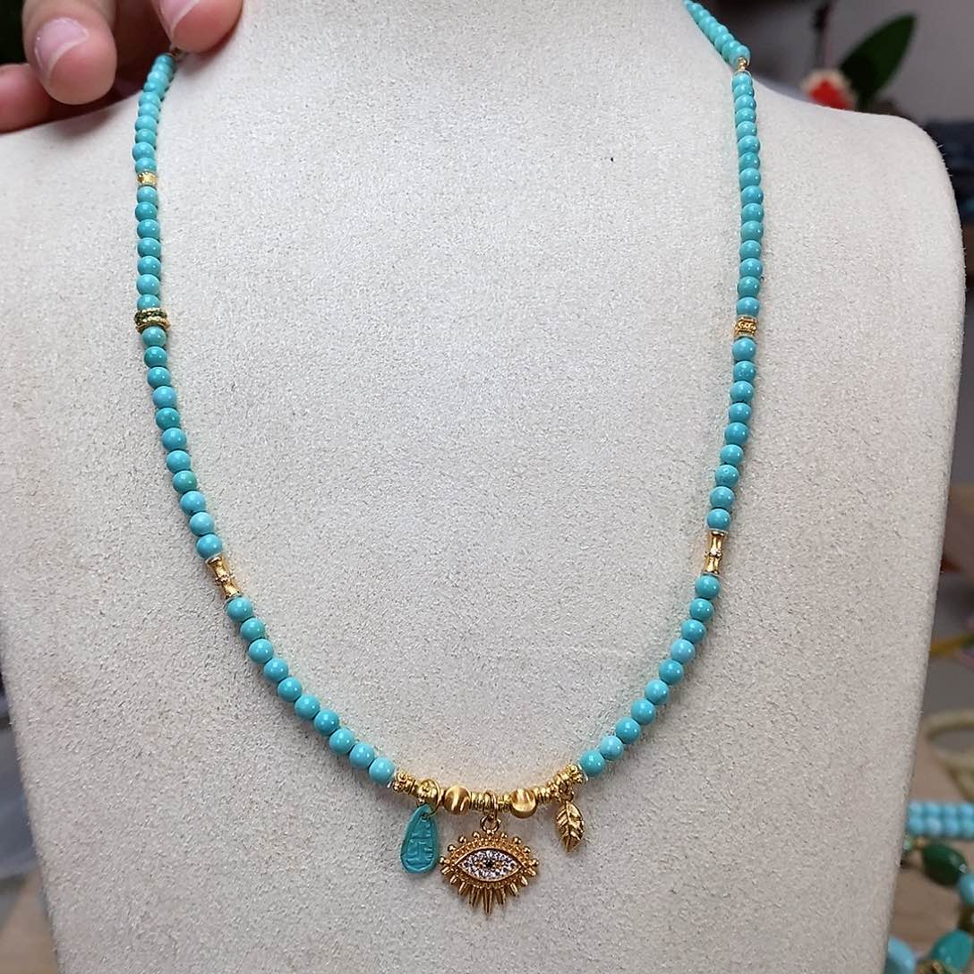 未镶嵌绿松石珠宝奇石