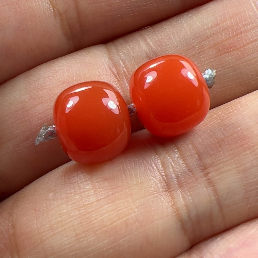 南红玛瑙珠子未镶嵌