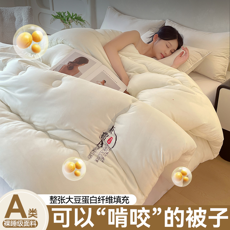 加厚软糯2025新款春秋夏被A类柔软棉被春秋冬被褥保暖酒店被子