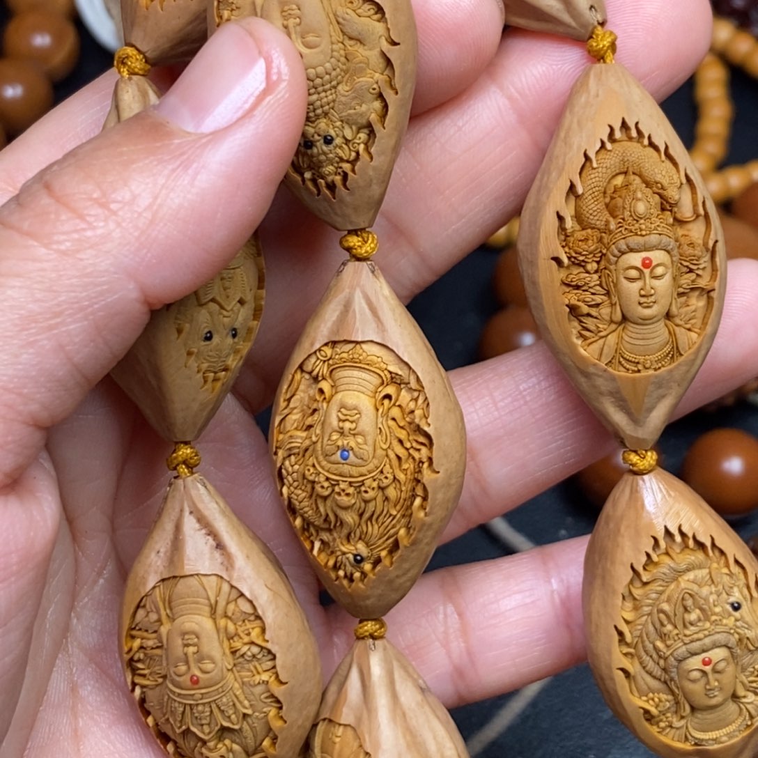 猴头核桃吊坠橄榄猴头