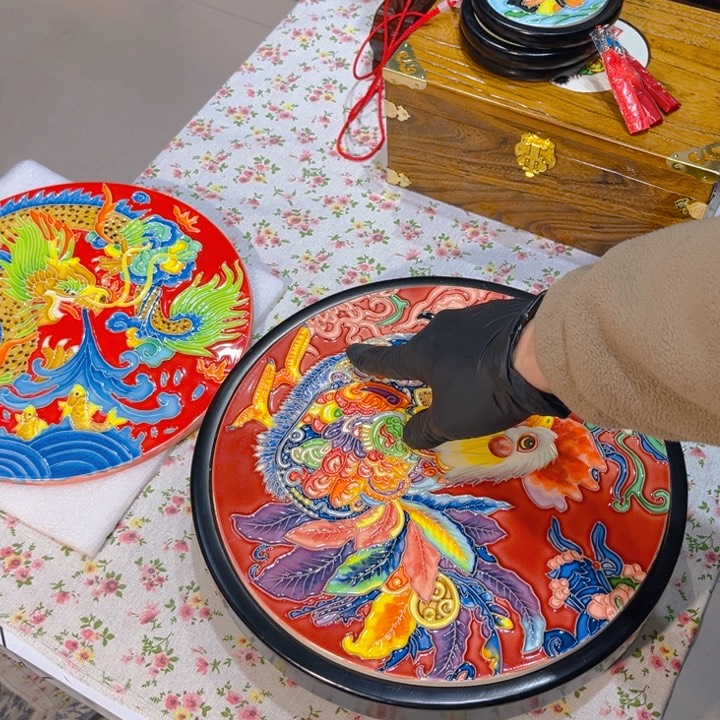 陶瓷瓷板画艺术作品