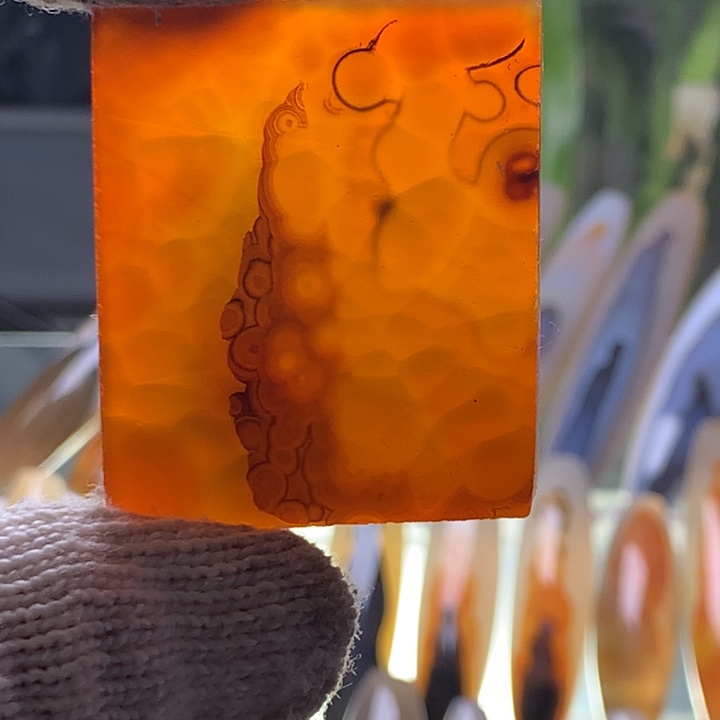 未镶嵌玛瑙/玉髓珠宝半成品176