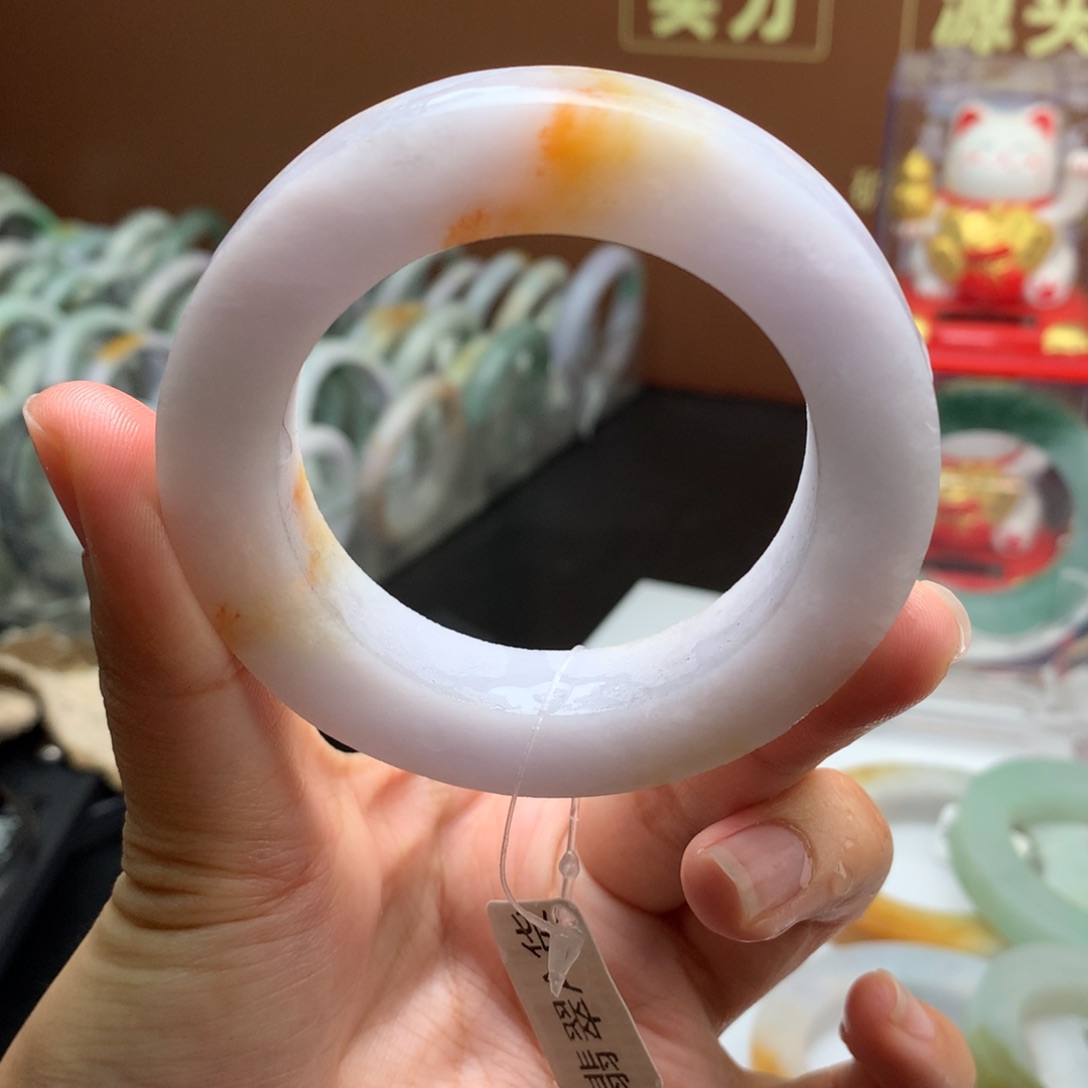 定制翡翠翡翠未镶嵌撒金