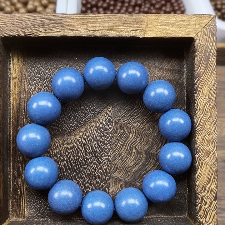 逍遥北冥1.5天然合香手串单圈微瑕