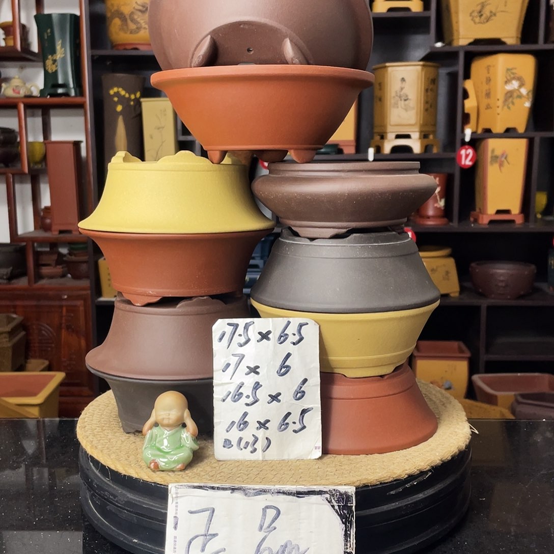 紫砂D-婉秋紫砂花盆