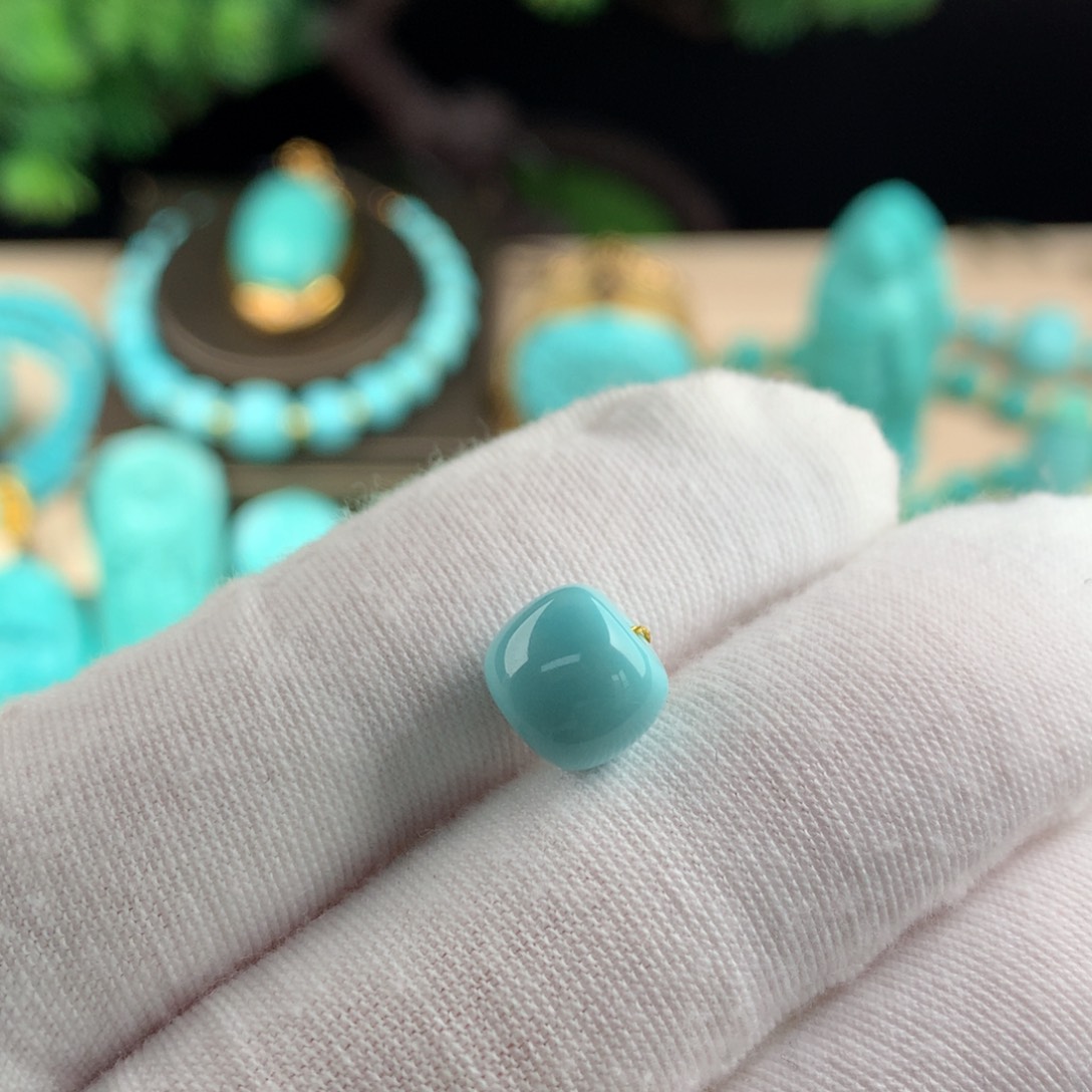 绿松石珠宝奇石未镶嵌￴****￴