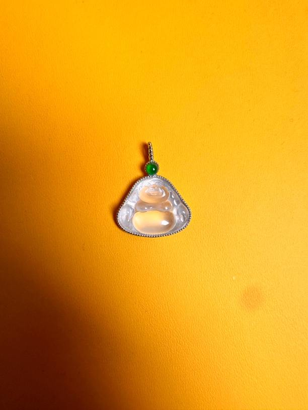 ［WateR珠宝甄选］俄白 佛公吊坠（配链）精致时尚气质