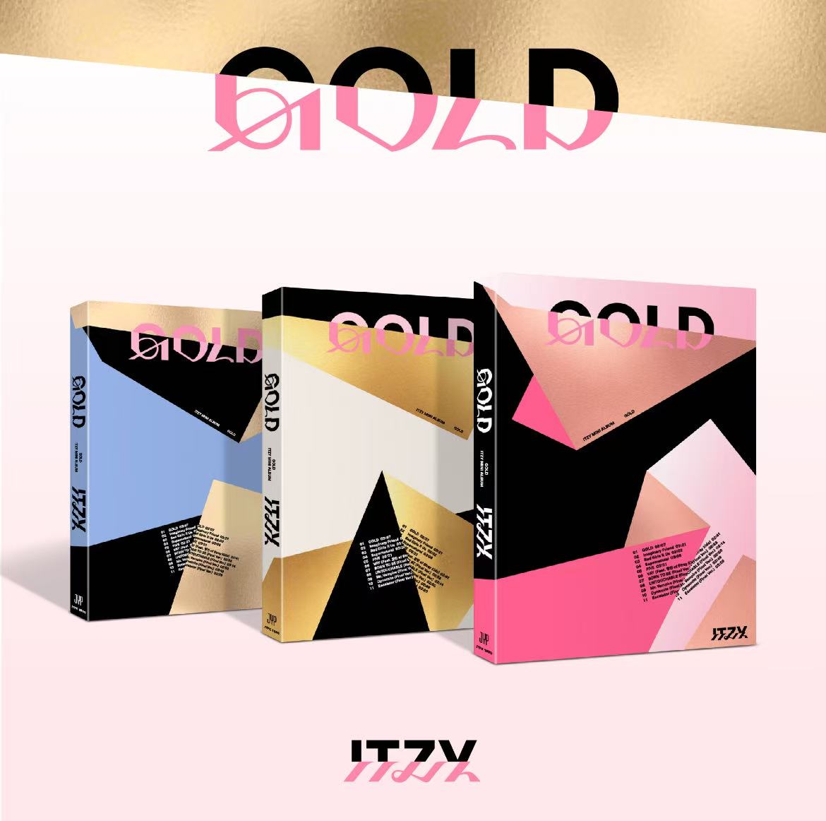 ITZY GOLD专辑pb版(无开箱不售后 不包出场瑕运输瑕)