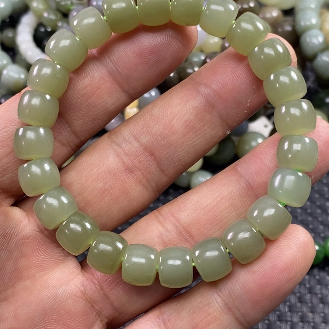 和田玉手链未镶嵌