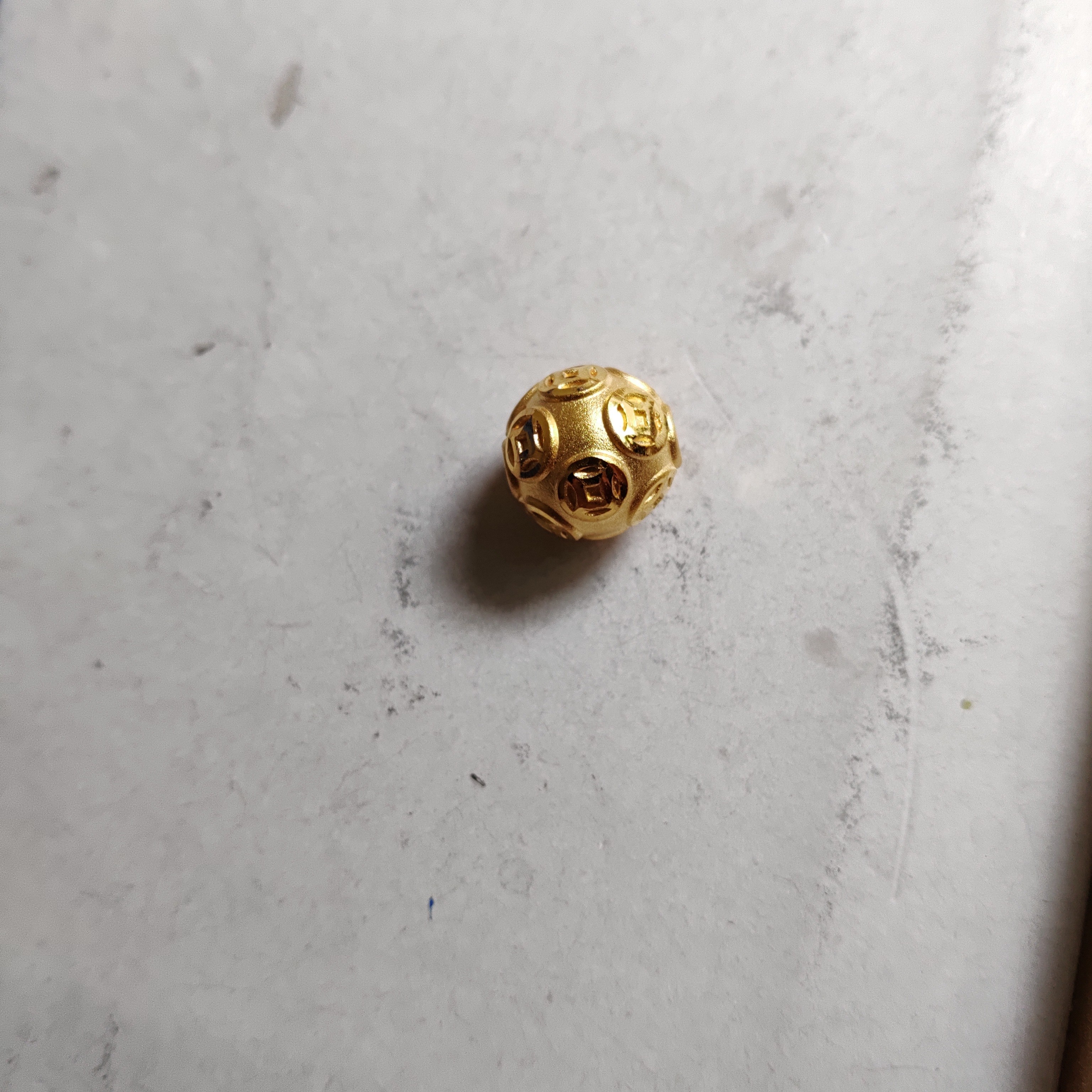 金元宝足金999貔貅珠子首饰