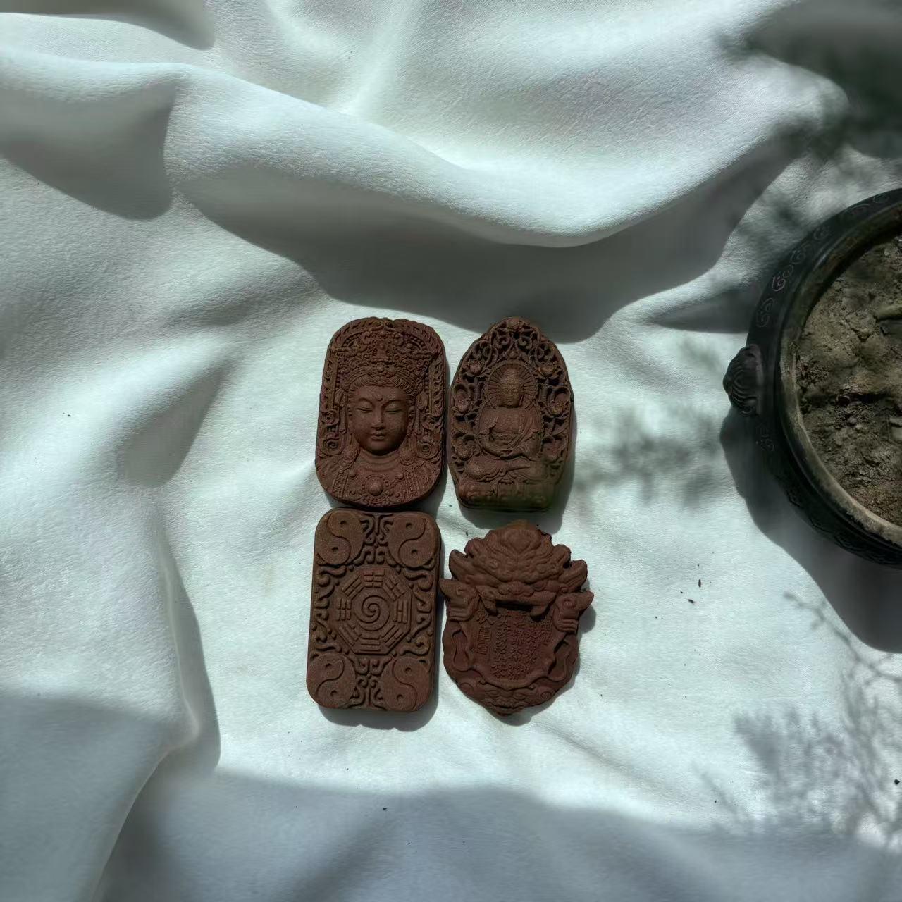 【参茸养颜香方】四件套香牌（不带绳）