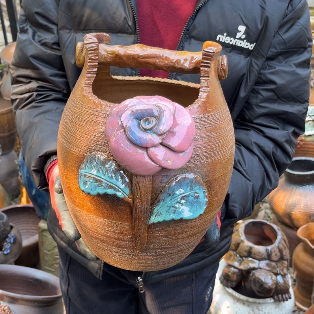 红陶高23口18无孔