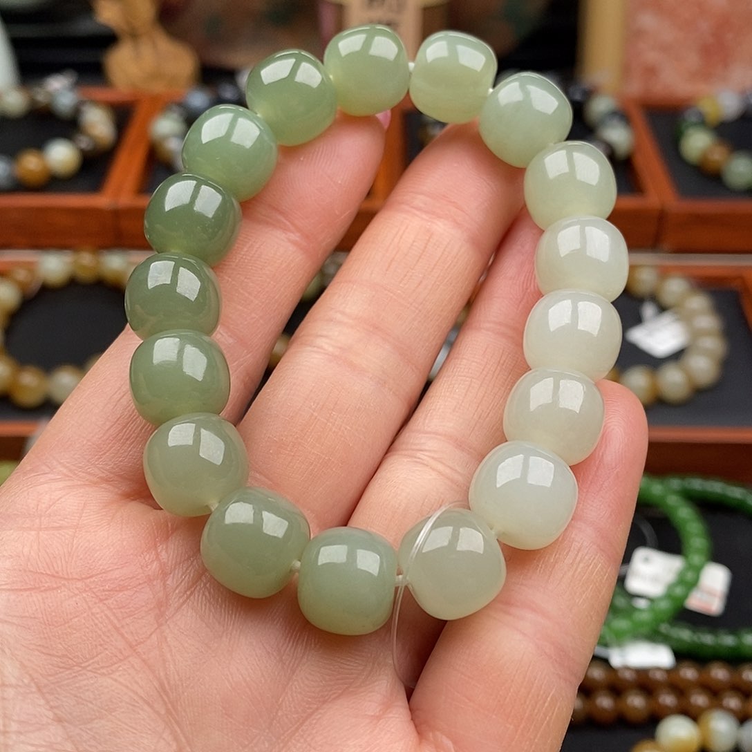 和田玉手链未镶嵌