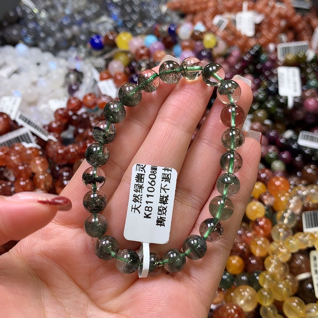 水晶手链未镶嵌，