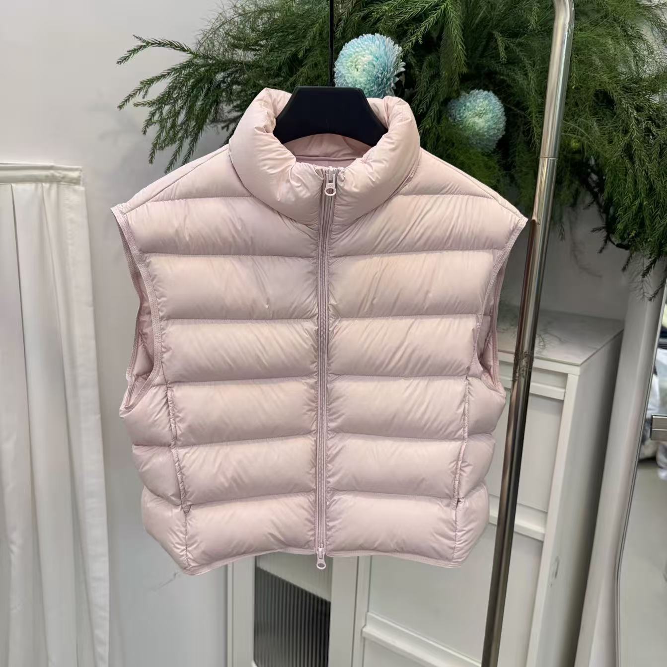 mm-222休闲风无袖优等品短款女装轻薄百搭休闲马夹