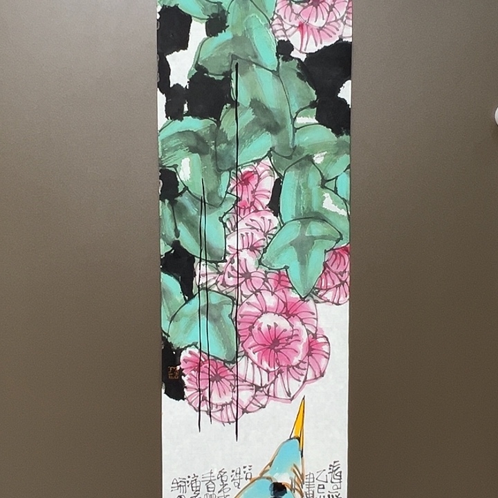 国画孙景隆  手绘原创