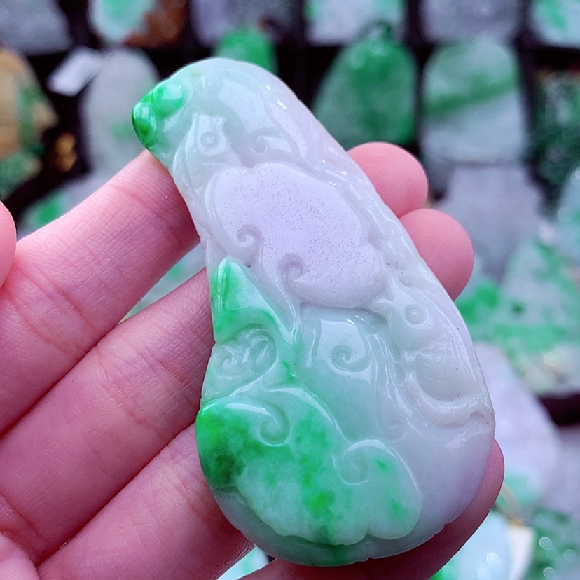 【闪购商品】翡翠颈饰未镶嵌挂件