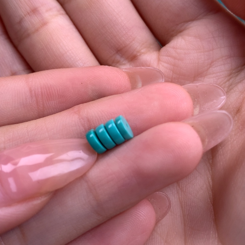 【闪购商品】绿松石隔片5.5未镶嵌快****7