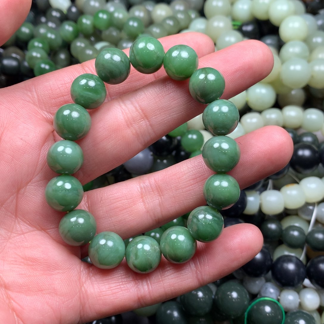 和田玉手链未镶嵌