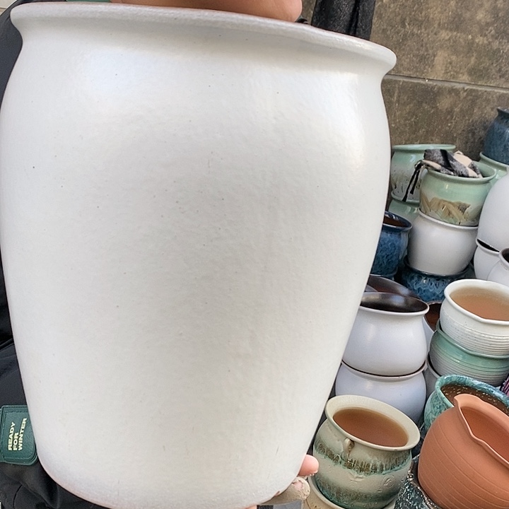 紫砂花盆正品口25高30