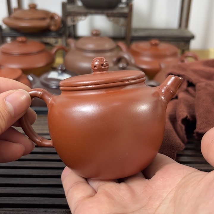 紫砂茶壶原矿紫砂半手工制作